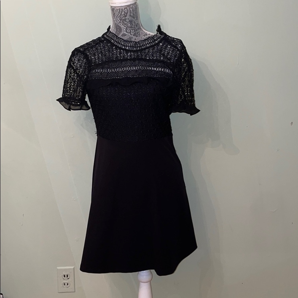 Zara black dress